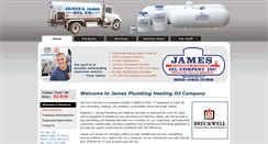 Desktop Screenshot of jamesfuels.com